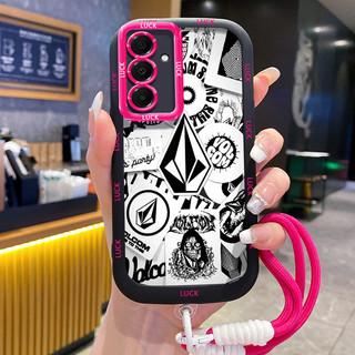 Ốp Lưng Samsung A16 4G A16 5G A15 4G A15 5G A14 5G A14 4G A24 A25 5G A34 5G A54 5G A35 5G Case Chống ngã Với Lanyard