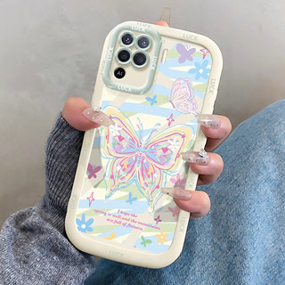 Ốp Lưng OPPO A94 Reno 5F Reno5 F Reno 5 Lite F19 Pro Case Vẽ Bướm nhỏ đẹp Dễ thương