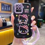 Ốp Lưng OPPO A94 Reno 5F Reno5 F Reno 5 Lite F19 Pro Case Vẽ Mèo Nhỏ Với Lanyard