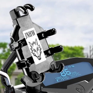 Giá đỡ điện thoại xe đạp điện xe máy Giá đỡ đi xe giảm xóc 360°