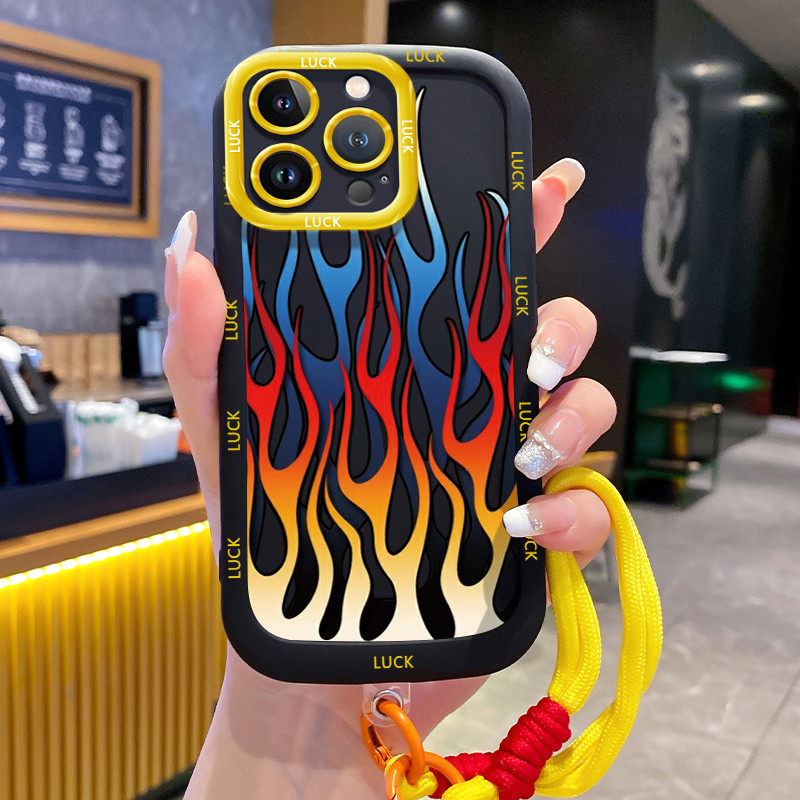 Ốp Lưng iPhone 11 11 Pro 11 Pro Max 12 12 Pro 12 Pro Max 13 13 Pro 13 Pro Max Case Thời trang Với Lanyard