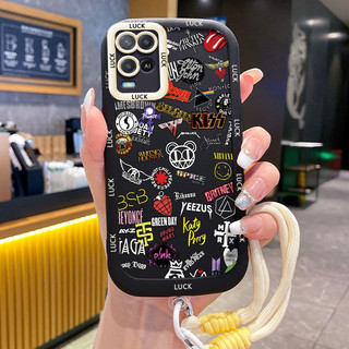 Ốp Lưng OPPO A54 4G Case Chống trầy Với Lanyard