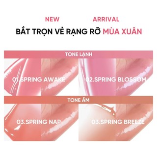 Má Hồng Kem JUDYDOLL Glow Blush Balm Hiệu Căng Bóng Tự nhiên Lâu Trôi Kèm Mút Chính Hãng - Bebeau