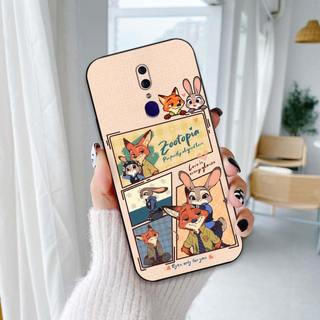 Ốp lưng Oppo F11 / F11 Pro In hoạt hình dễ thương chống sốc, mềm bảo vệ camera