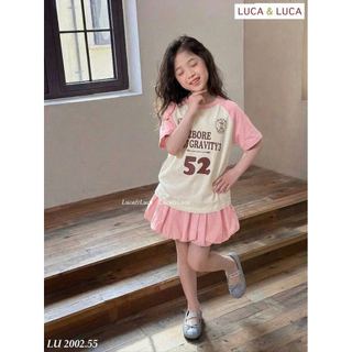 LUBCC.1988 - Set bộ Luca & Luca bé gái size 2-12y