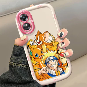 Ốp Lưng OPPO A17 A17K Silicon Case Vỏ mềm Hoạt hình