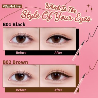 Bút Kẻ Mắt Nước PINK FLASH Chống Nước Nhanh Khô Kâu Trôi 0.6g PF-E01