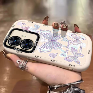 Ốp Lưng Realme C55 C33 Narzo N55 Silicon Case Dễ thương Bướm