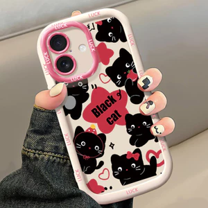 Ốp Lưng iPhone 17 Pro 17 Pro Max Max Case Đen Mèo Nhỏ Đáng yêu