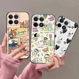 Ốp lưng Xiaomi 15 / 15 Pro / 15 Ultra In hoạt hình dễ thương chống sốc, mềm bảo vệ camera