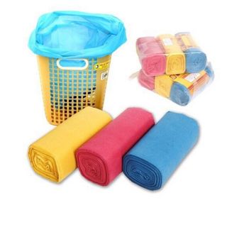 Set 3 Cuộn Túi Đựng Rác Size Trung 65X55Cm Tự Phân Hủy 3 Màu Nặng 1Kg