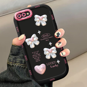 Ốp Lưng Realme C2 C2s OPPO A1K Silicon Case Hoạt hình Bowknot