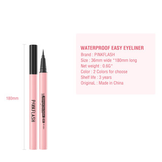Bút Kẻ Mắt Nước PINK FLASH Chống Nước Nhanh Khô Kâu Trôi 0.6g PF-E01
