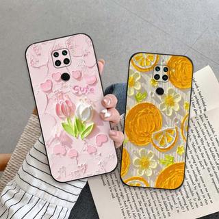 Ốp lưng Xiaomi Redmi Note 9 / Note9s / Note 9 Pro In hình Hoa xinh dễ thương chống sốc, mềm bảo vệ camera
