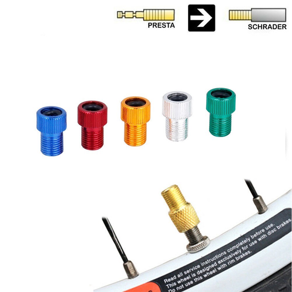 Adaptor Presta to Schrader - Van Xe Đạp Converter, 2 Chiếc