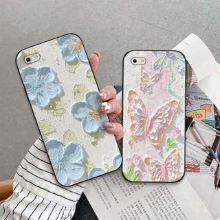Ốp lưng Oppo A1k In hình Hoa xinh dễ thương chống sốc, mềm bảo vệ camera