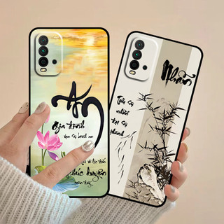 Ốp lưng Xiaomi Redmi 9T / Poco M3 in hình thư pháp cha mẹ bình an