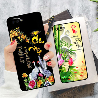Ốp lưng Oppo A3s / A1k in hình thư pháp cha mẹ bình an