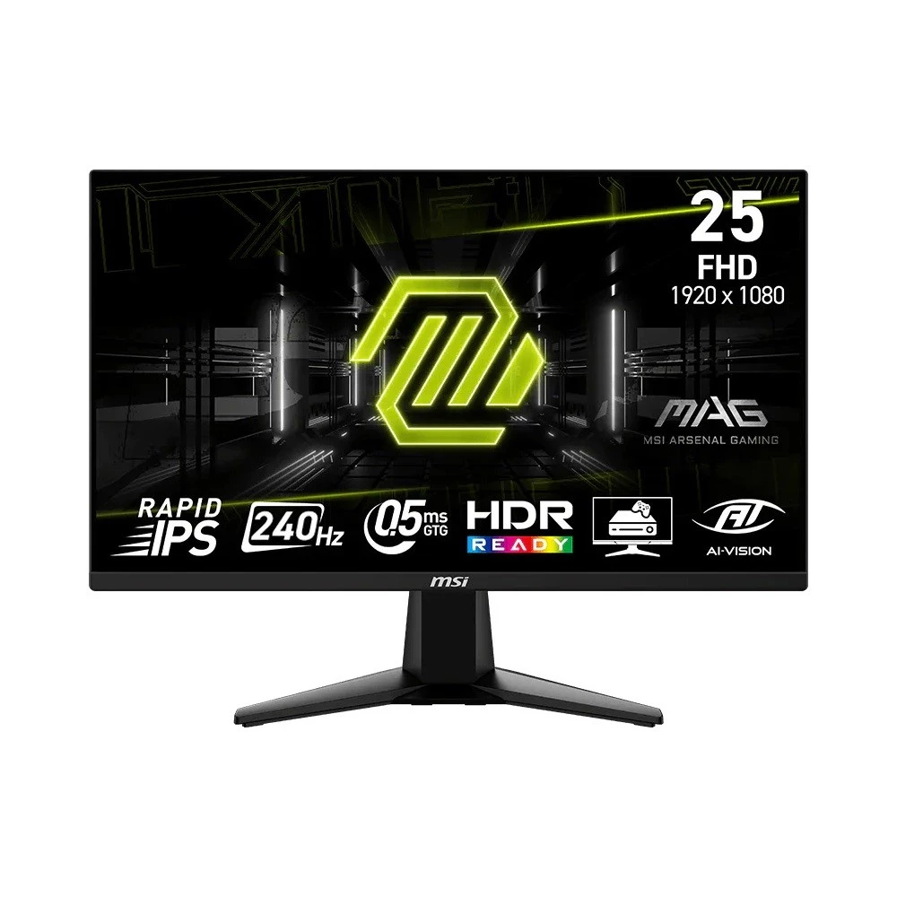 Màn Hình Gaming MSI MAG 255F X24 25 Inch/ Rapid IPS/ FHD/ 240Hz/ 0.5ms - Bảo Hành 3 Năm - TNC STORE