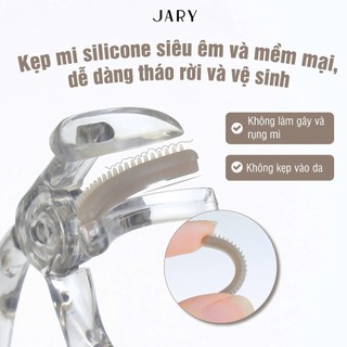 Kẹp Bấm Mi Hình Răng Cưa Jary Serrated Eyelash Curler Dễ Bấm, Ôm Sát Mắt - Bebeau