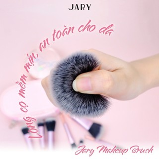 Bộ Cọ Trang Điểm Jary Make Up Brush Set 10 Cây Kèm Túi Đựng Da PU - Bebeau