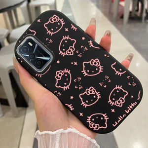 Ốp Lưng Áp dụng cho OPPO A16 A16s A54s Case Mèo Siêu Dễ thương