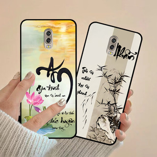 Ốp lưng Samsung J7 Plus in hình thư pháp cha mẹ bình an