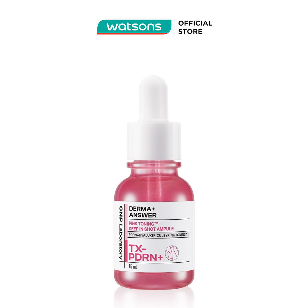 Tinh Chất Dưỡng Sáng CNP Derma Answer Pink Toning Deep In Shot Ampule 15ml