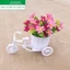 Bộ xe đẩy hoa lụa nhân tạo để chụp ảnh đám cưới Trang trí nội thất Hoa DIY❀