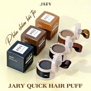 Phấn Chấm Hói Tóc Jary Quick Hair Puff Che Phủ Nhanh Chống Tóc Dày Chuẩn Màu 4g - Bebeau