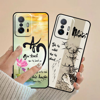Ốp lưng Xiaomi Mi 11T 5G / Mi 11T Pro 5G in hình thư pháp cha mẹ bình an