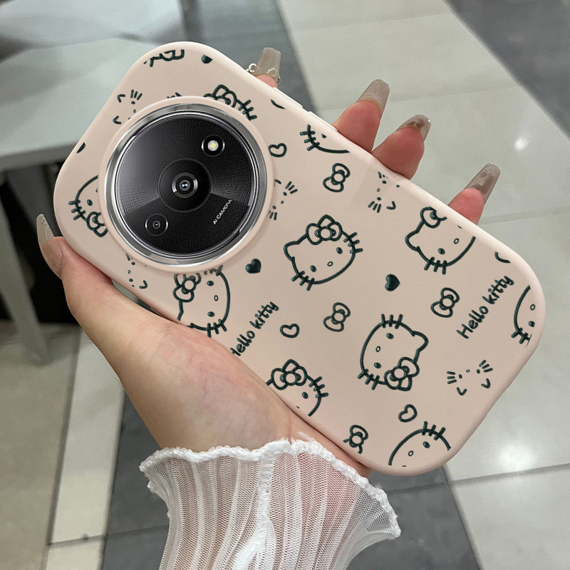 Ốp Lưng Áp dụng cho Xiaomi Redmi A3 A3X POCO C61 Case Mèo Siêu Dễ thương