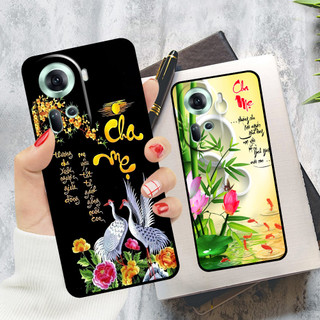 Ốp lưng Reno 11 5G / 11 Pro 5G / 11F 5G in hình thư pháp cha mẹ bình an