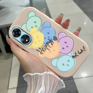 Ốp Lưng Áp dụng cho OPPO A58 5G A78 5G A58X 5G A1X A2X 5G A78 A79 5G A2 5G Case Gấu Nhỏ Siêu Đáng yêu