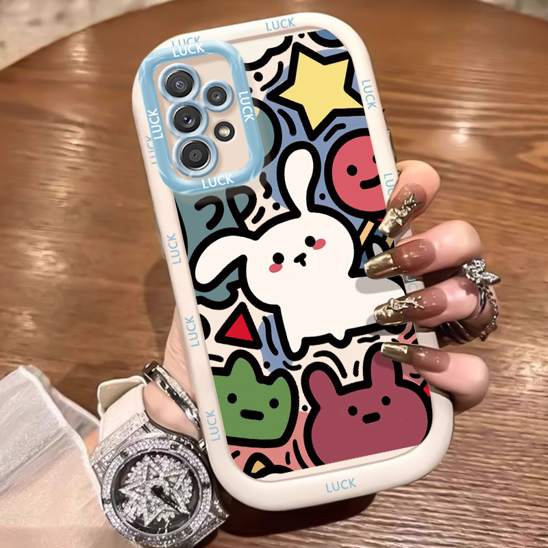 Ốp Lưng Samsung A52 4G A52 5G A52s 5G A13 5G A04s A23 5G M23 F23 A32 4G A33 5G A53 5GSilicon Case Sáng tạo Hoạt hình