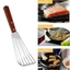 Thìa Turner không gỉ - Xẻng cá đa năng Dụng cụ bít tết có rãnh & Cải tiến nhà cửa