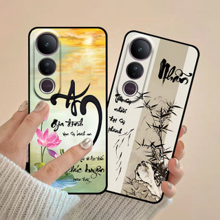 Ốp lưng Vivo V50 / V50 Lite in hình thư pháp cha mẹ bình an