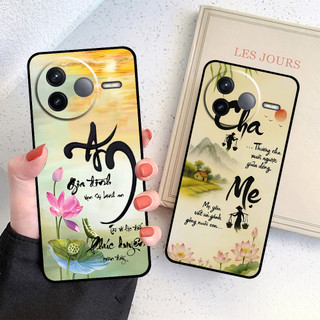 Ốp lưng Redmi K80 / Poco F7 Pro in hình thư pháp cha mẹ bình an