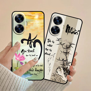 Ốp lưng Realme C55 in hình thư pháp cha mẹ bình an