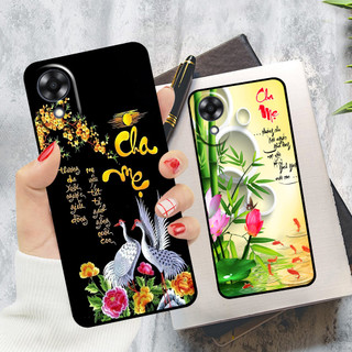 Ốp lưng Oppo A17 / A17k in hình thư pháp cha mẹ bình an