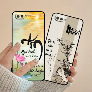 Ốp lưng Realme C1 / C2 in hình thư pháp cha mẹ bình an