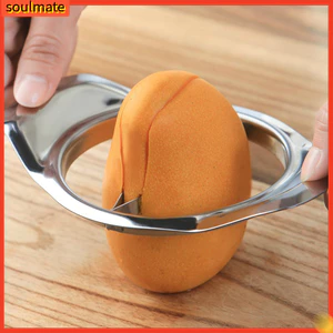 Máy Thái Xoài Lưỡi Sắc Nét Tiện Dụng Cầm Hố Tẩy Thép Không Gỉ Trái Cây Máy Thái Bộ Chia Dụng Cụ Cắt Bóc Pitter Corer Đồ Dùng Nhà Bếp