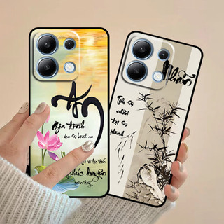 Ốp lưng Xiaomi Redmi Note 13 4G / 13 Pro / 13 Pro+ in hình thư pháp cha mẹ bình an
