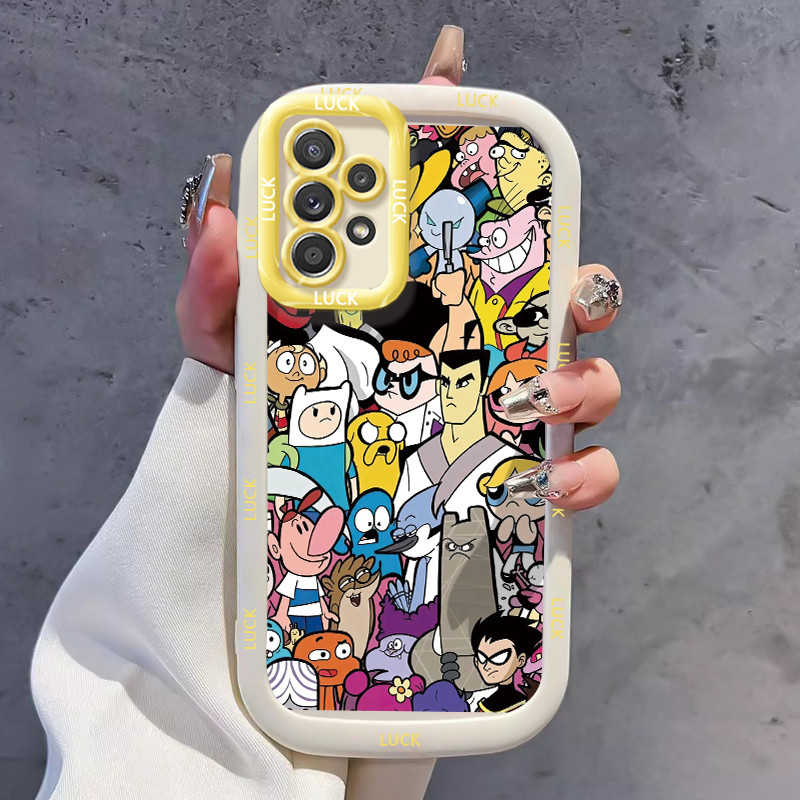 Ốp Lưng Samsung A52 4G A52 5G A52s 5G A13 5G A04s A23 5G M23 F23 A32 4G A33 5G A53 5G Silicon Case Cao cấp Hoạt hình