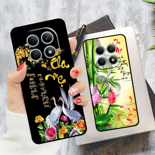 Ốp lưng Xiaomi Redmi Note 15 4G 5G / 15 Pro 5G Plus + in hình thư pháp cha mẹ bình an