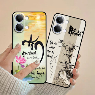 Ốp lưng Vivo Y05 / Y11D in hình thư pháp cha mẹ bình an