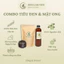 Combo Tiêu đen nguyên hạt khô tự nhiên 500g và Mật ong hoa cà phê 500ml Gia Lai nguyên chất | Dĩnh Lâm Viên
