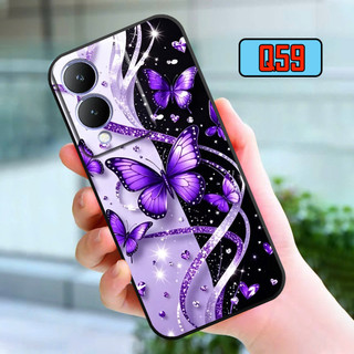 Ốp lưng Vivo Y17s in hình họa tiết hoa tim xinh