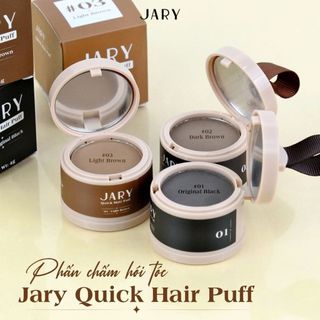Phấn Chấm Hói Tóc Jary Quick Hair Puff Che Phủ Nhanh Chống Tóc Dày Chuẩn Màu 4g - Bebeau