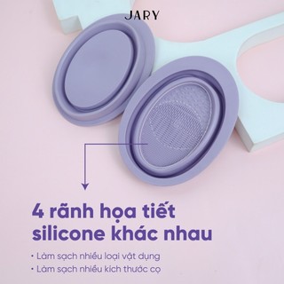 Chậu Vệ Sinh Cọ Trang Điểm Bằng Silicone Jary Silicone Makeup Brush Cleaning - Bebeau